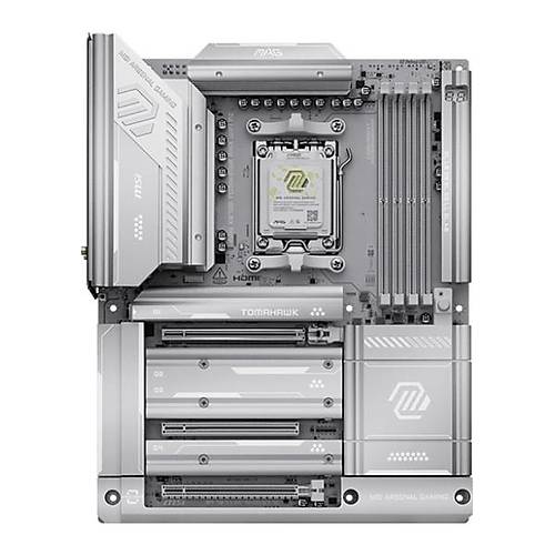 MSI Ms� Mag X870E Tomahawk Max W�f� Pz Am5 Ddr5 8400MHZ(OC) Usb4 4x M.2 Hdm� 2x Dp 40 Gbps 5g Lan W�f� 7 Rgb Atx