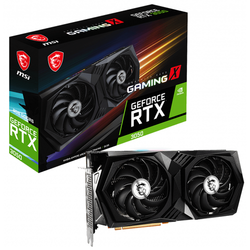 MSI GeForce RTX 3050 GAMING X 8GB GDDR6 128Bit Nvidia Ekran Kart