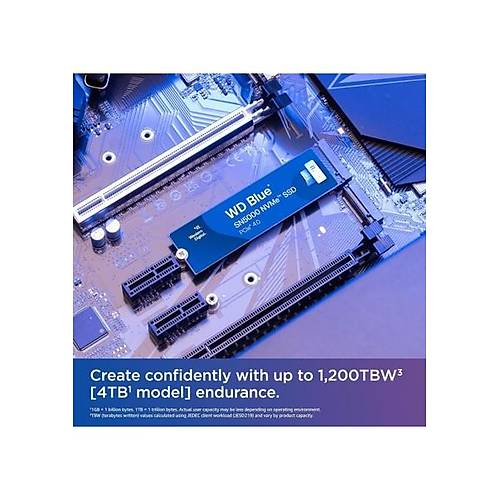 WD 1TB WD BLUE SN5000 M.2 NVMe 5150/4900MB/s WDS100T4B0E SSD