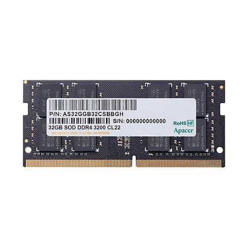 Apacer 32GB 3200MHz DDR4 CL22 Notebook Ram ES.32G21.PSI