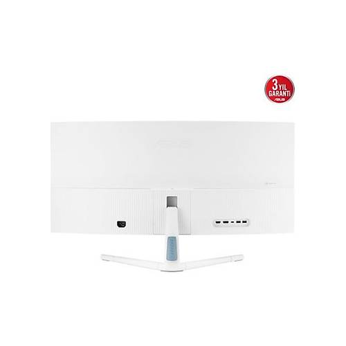 Asus VU34WCIP-W 34 Va Kavisli Nano Iyon Wqhd 3440X1440 1ms 100Hz 300CD Dp HDMI Usb-C USB Hoparl�r Vesa
