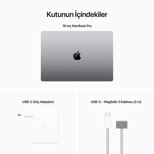 Apple MacBook Pro M2 16GB 1TB SSD 14 Uzay Grisi MPHF3TU/A
