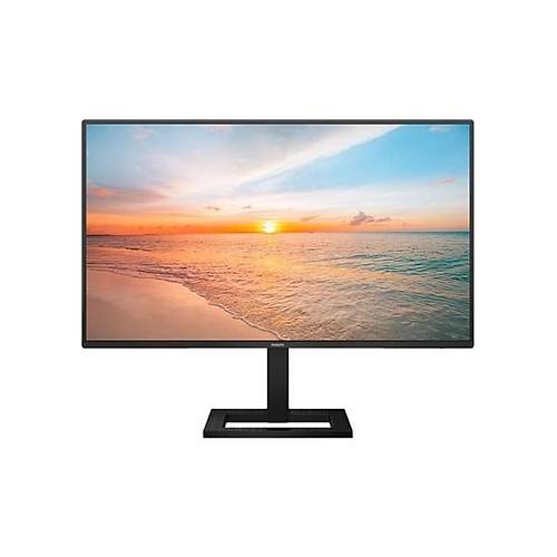 Philips 27 Philips 27E1N1600AE/00 IPS 4ms 100MHZ 1xhdmi 1xusb Type-C Qhd 2560X1440 Hoparl�r Y�ksekli?k Ayari Vesa Si?yah
