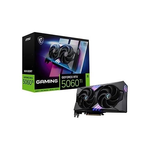 MSI VGA GeForce RTX 5060 TI 8G GAMING OC RTX5060TI 8GB GDDR7 128B DX12 PCIE 5.0 X16 (3XDP 1XHDMI)