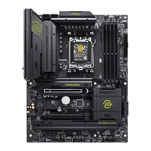 MSI Ms� MB Mag B850 Tomahawk W�f� Am5 Ddr5 8200MHZ(OC) HDMI 3x M.2 USB 20GBS 5g Lan W�-F� 7 Atx