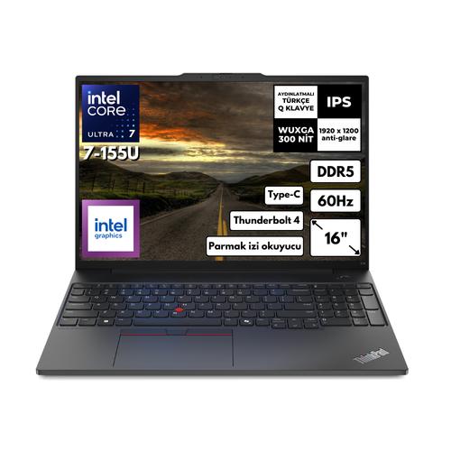 Lenovo ThinkPad E16 G2 Ultra 7-155U 32 GB RAM 1 TB SSD 16