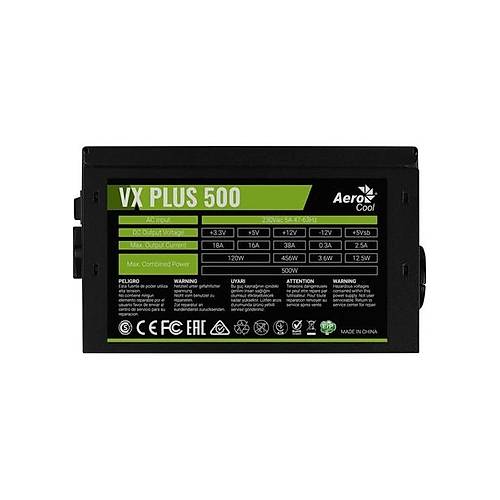 Aero Cool Aerocool AE-VXP500A Vx Plus 500W 38A 12V Aktif Pfc G�� Kayna��