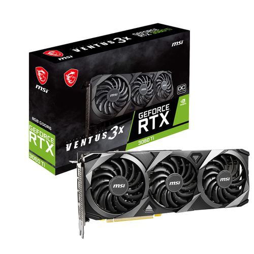 MSI GeForce RTX 3060 Ti VENTUS 3X 8GB GDDR6 256Bit Nvidia Ekran Kart