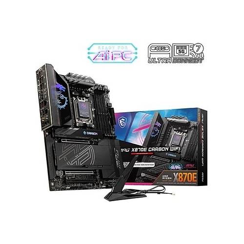 MSI Ms� Mpg X870E Carbon W�f� Amd X870E Soket Am5 Ddr5
