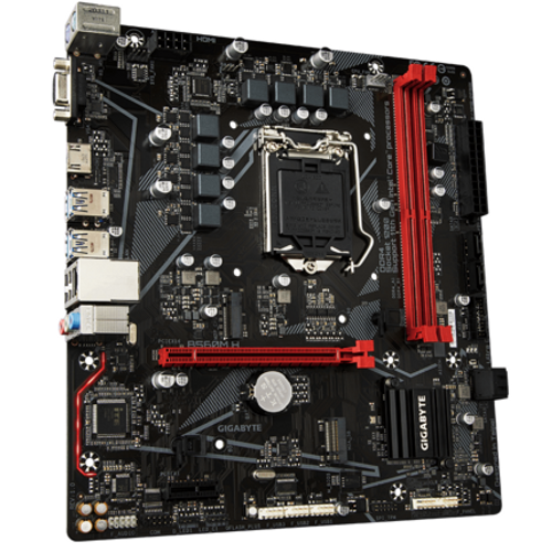 GIGABYTE B560M H 3200MHz DDR4 HDMI VGA M.2 USB3.2 Micro-ATX 1200P Anakart