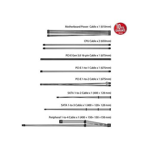 Asus Tuf GAMING-750G 80+ Gold 750W Power Supply