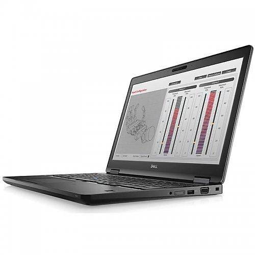 Dell Precision imek M3530 i7-8850H 16GB 512GB SSD 4GB Quadro P600 15.6 Windows 10 Pro Mobil  stasyonu