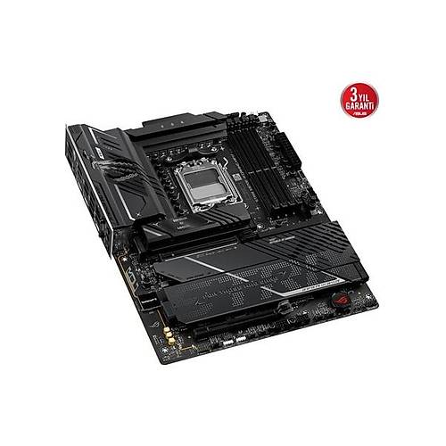 Asus Rog Str�x X870E-H Gam�ng W�f�7 Soket Am5 Amd X870E Ddr5 8000+MT/S(OC) Wi-Fi 7 Atx Anakart