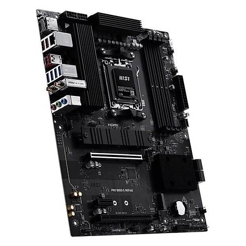 MSI Ms� MB Pro B850-S WIFI6E Am5 Ddr5 8200MHZ(OC) HDMI Dp 2x M.2 USB 10GBS 2,5g Lan W�-F� 6e Atx