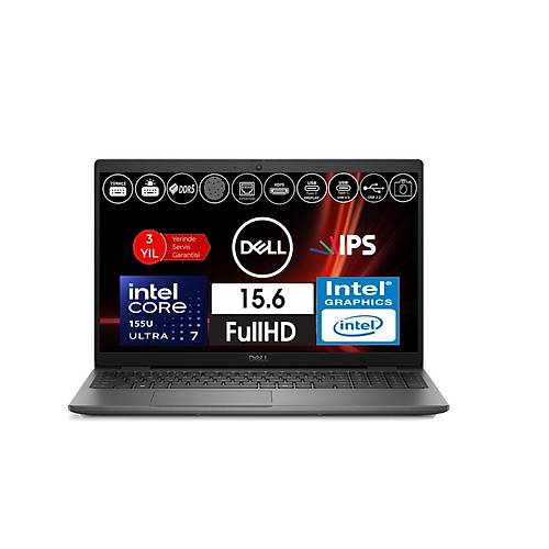 Dell Latitude 3550 Xcto355015VPUI7K16 Ultra 7 155U 8 GB 512 GB SSD 15.6