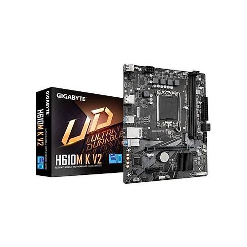 Gigabyte H610M K V2 D5 4800Mhz M.2 HDMI/DP MATX 1700P