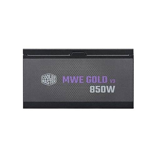 Cooler Master Mwe V3 850W 80+ Gold Full Mod�ler, Pc�e Gen 5.0, Atx 3.1, 120MM Fanl�