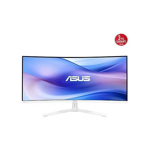 Asus VU34WCIP-W 34 Va Kavisli Nano Iyon Wqhd 3440X1440 1ms 100Hz 300CD Dp HDMI Usb-C USB Hoparl�r Vesa