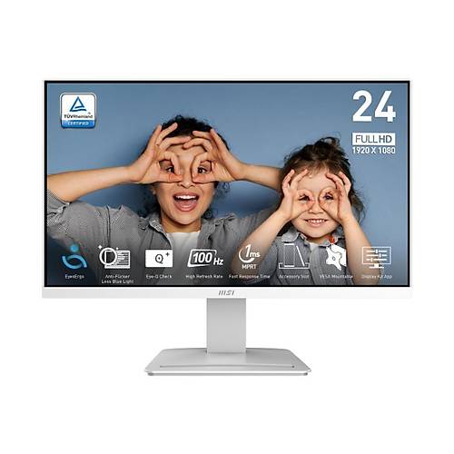 Ms� 23.8'' Pro Mp2412w 1920x1080 Fhd 16:9 Flat Va 100hz 1ms 
