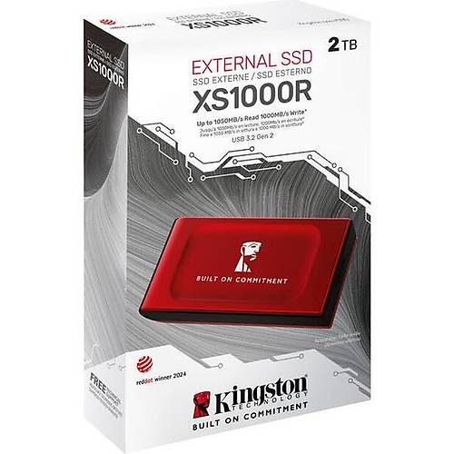 Kingston 2 Tb SXS1000R/2000GA Ta��nabilir SSD
