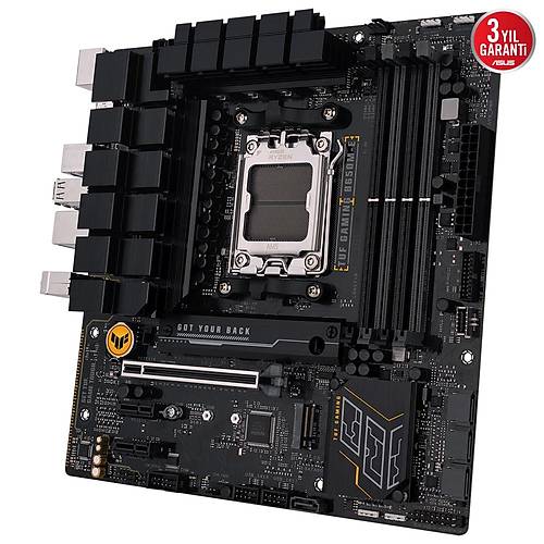 Asus Tuf Gaming B650M-E DDR5 6400 Dp Hdm 2xM.2 AM5 mATX Anakart