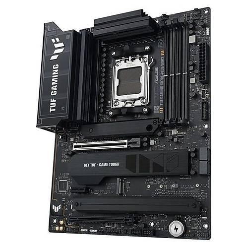 Asus TUF GAMING X870E-PLUS WIFI7 AMD X870 AM5 DDR5 8000 HDMI 2xUSB4 4x M2 USB3.2 WiFi 7 + BT AURA RGB 2.5Gbit LAN ATX 16+2+1+1 G�� A�amalar�, �ift USB4, Geli�mi� AI Bilgisayarlar� i�in Haz�r