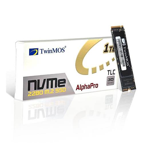 TwinMOS 1TB M.2 PCIe NVMe SSD (2455Mb-1832Mb/s) 3D NAND