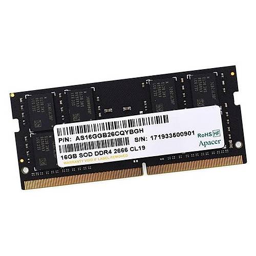 Apacer 16GB 2666MHz DDR4 CL19 Notebook Ram ES.16G2V.GNH