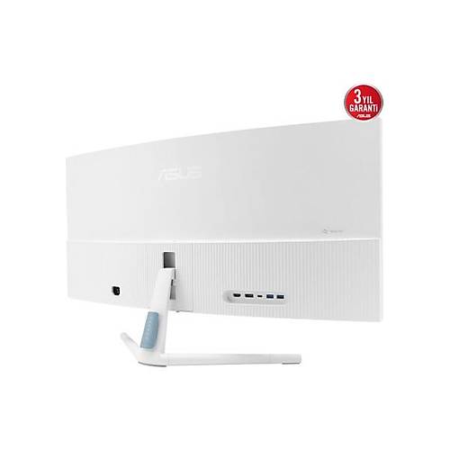 Asus VU34WCIP-W 34 Va Kavisli Nano Iyon Wqhd 3440X1440 1ms 100Hz 300CD Dp HDMI Usb-C USB Hoparl�r Vesa