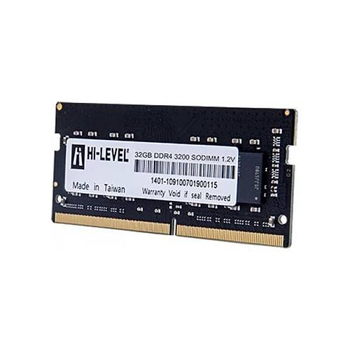 Hi-Level 32GB DDR4 3200Mhz SODIMM 1.2V HLV-SOPC25600D4/32G HI-LEVEL
