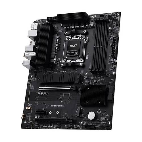 MSI Ms� MB Pro B850-S WIFI6E Am5 Ddr5 8200MHZ(OC) HDMI Dp 2x M.2 USB 10GBS 2,5g Lan W�-F� 6e Atx