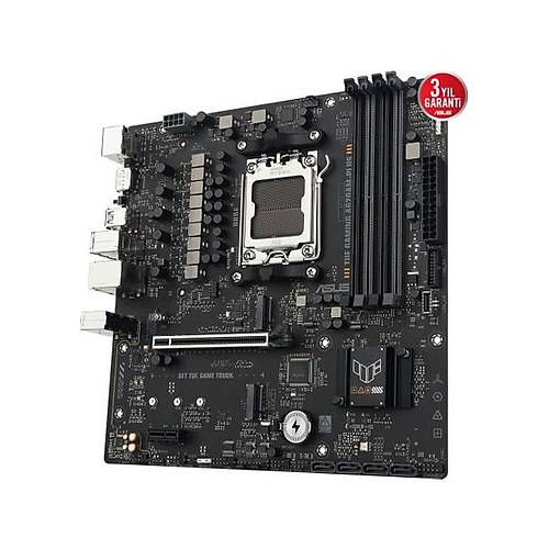 Asus Tuf Gam�ng A620AM-PLUS Amd A620A Am5 Ddr5 7600 2xdp HDMI �ift M2 Usb3.2 Aura Rgb 2.5gbit Lan Matx 8+2+1+1 G�� A�amalar�, Asus Tuf Protect�on, B�os Flashback