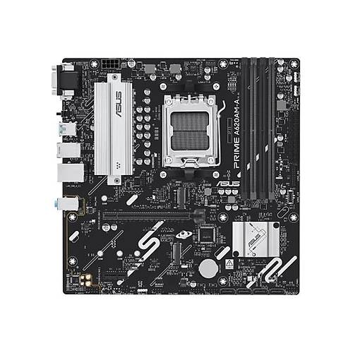 Asus Pr�me A620AM-A-CSM Amd A620A Am5 Ddr5 7600 Dp HDMI VGA �ift M2 Usb3.2 Aura Rgb Matx 8+2+1 G�� A�amalar�, �creuzaktan Y�netim Yaz�l�m�, Asus 5x Protect�on I��
