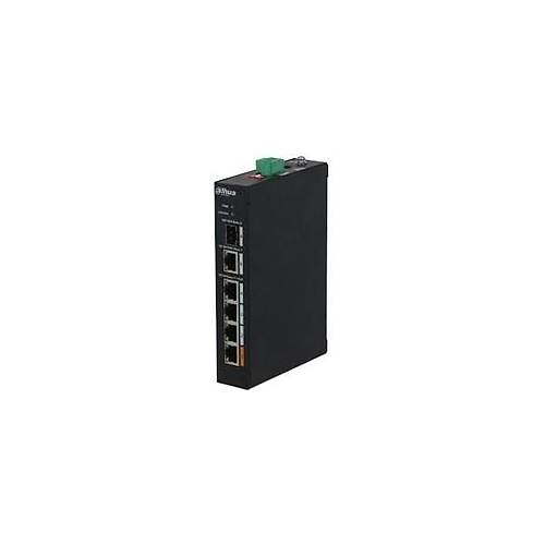 Alhua Dahua PFS3106-4ET-60 4 Port Poe 10/100 1ge Upl�nk 1xsfp 60W Yonet�lemez Sw�tch