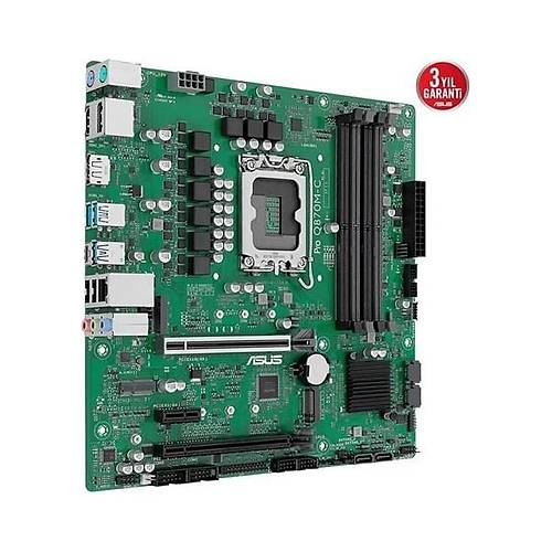 Asus PRO Q870M-C CSM DDR5 HDMI-DP PCIE 5.0 1851P MATX KURUMSAL ANAKART
