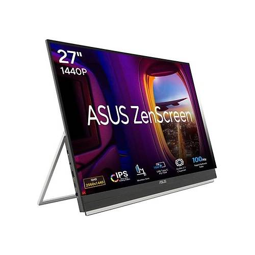 Asus Zenscreen MB27ACF 27 IPS 2560X1440 5ms 100Hz 300CD HDMI USB Hoparl�r Vesa