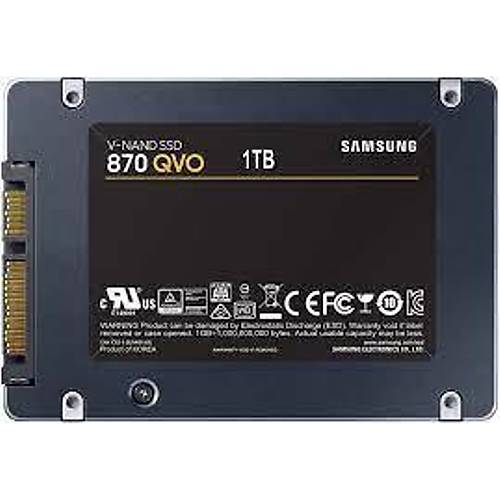 Samsung 870 Qvo 1TB 2.5'' SATA3 SSD (560-530MB/s) MZ-77Q1T0BW