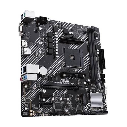 Asus Pr�me A520M-K Amd A520 Am4 DDR4 4400 Hdm� Vga M2 Usb3.2 Matx(Pr�me A520M-K) Anakart
