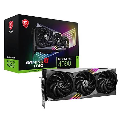 MSI GeForce RTX 4090 GAMING X TRIO 24GB GDDR6X 384Bit Nvidia Ekran Kart