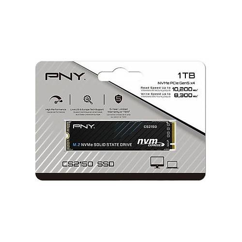 PNY CS2150 1tb 10200/8300 Mb/s M.2 Nvme SSD (M280CS2150-1TB-TB)