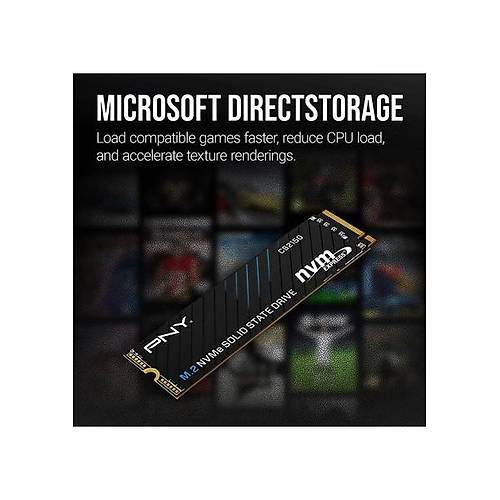 PNY CS2150 1tb 10200/8300 Mb/s M.2 Nvme SSD (M280CS2150-1TB-TB)