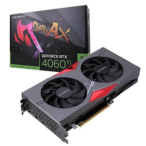 COLORFUL GeForce RTX 4060Ti 8GB GDDR6 128Bit Nvidia Ekran Kart (NB DUO 8GB-V)