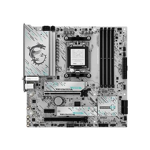 MSI Ms� MB B850M Gam�ng Plus W�f� Am5 Ddr5 8200MHZ(OC) HDMI Dp 2x M.2 USB 10GBS 5g Lan W�-F� 7 Matx