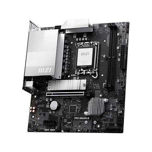 MSI Ms� Pro B860M-B Intel B860 Soket 1851 Ddr5 9066+(OC)MHZ Matx Gaming (Oyuncu) Anakart