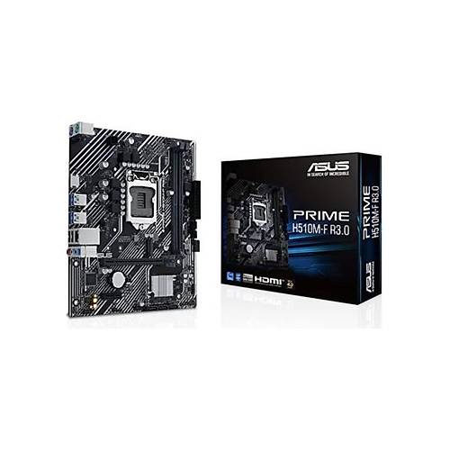 Asus Prime H510M-F R3.0 Intel H470 LGA1200 Ddr4 3200 HDMI M2 Anakart