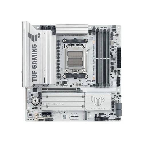Asus Tuf Gam�ng B850M-PLUS W�f�7 W Amd B850 Am5 Ddr5 8000 Dp HDMI 3x M2 Usb3.2 Gen 2x2 Wifi 7 + Bt Aura Rgb 2.5gbit Lan Matx 14+2+1 G�� A�amalar�, 1xgen5 M.2, Ready For Advanced A� Pc