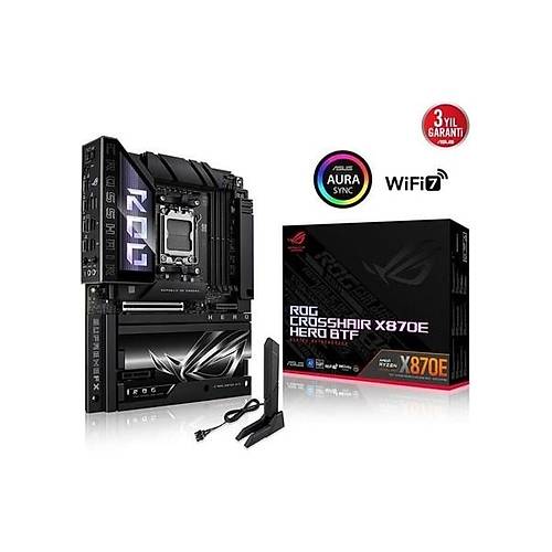 Asus Rog Crossha�r X870E Hero Btf W�f�7 Ddr5 Hdm�-Dp Typec Pc�e 5.0 Am5 Atx