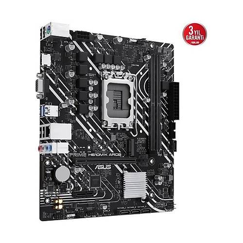 Asus PRIME H610M-K ARGB DDR5 5600MHz M.2 HDMI VGA mATX 1700p