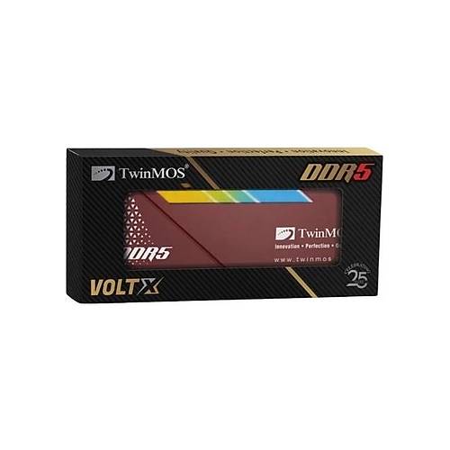 TwinMos 16GB VoltX Series RGB EXPO 6000mhz CL36 DDR5 Bellek (TMD516GB6000URGB36)