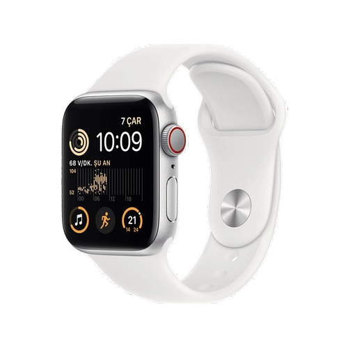 Apple Watch SE Gps Cellular 44mm Alüminyum Kasa Gümüş MNQ23TU/A